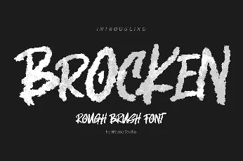 Brocken font