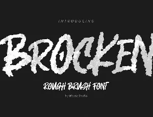 Brocken font