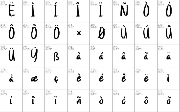 Twenty Senja font