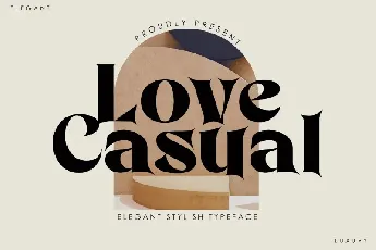 Love Casual font