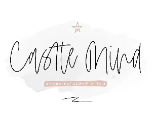 Castle Mind font