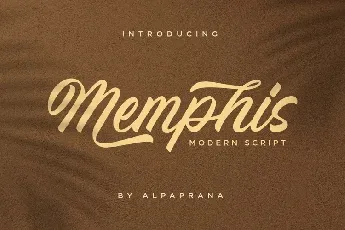 Memphis font