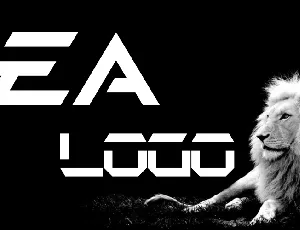 EA Logo font