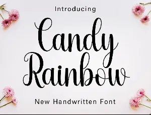 Candy Rainbow font