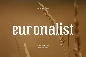 Euronalist font