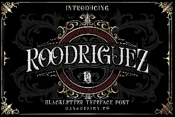 Roodriguez font