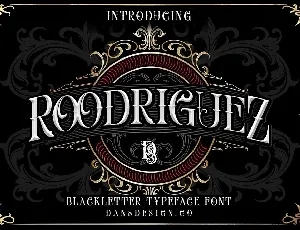 Roodriguez font