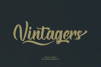 Vintagers Demo font