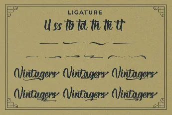 Vintagers Demo font