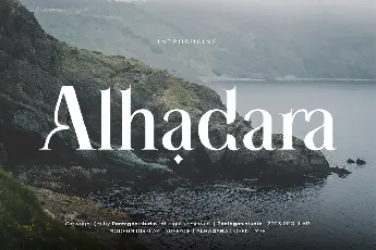 Alhadara DEMO font