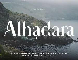 Alhadara DEMO font