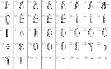 Sketch Toronto font