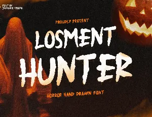 Losment Hunter font