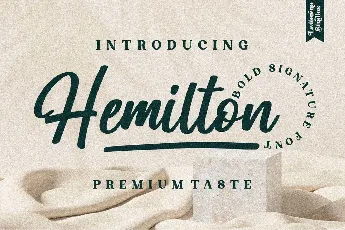 Hemilton font