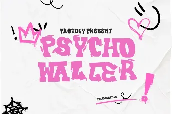 Psycho Waller font