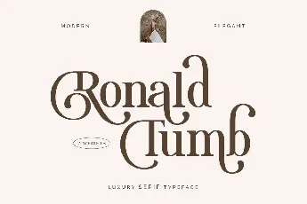 Ronald Tumb font