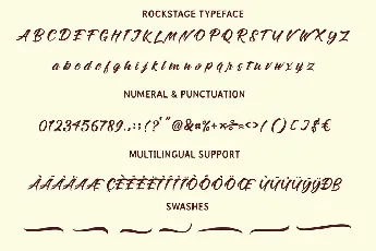 Rockstage font