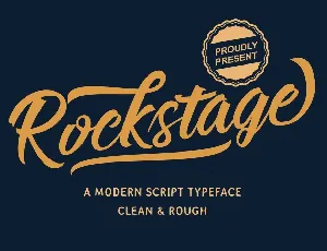 Rockstage font