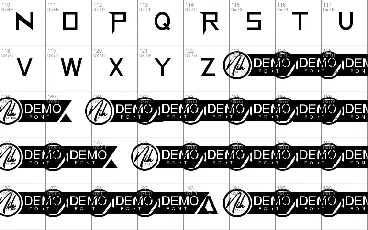 Dragen Demo font