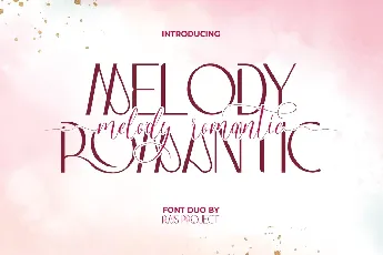 Melody Romantic Demo font