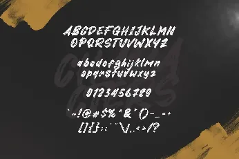 Mister October font