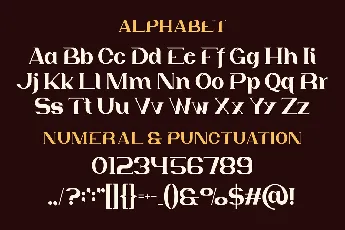 Dagon Scale font