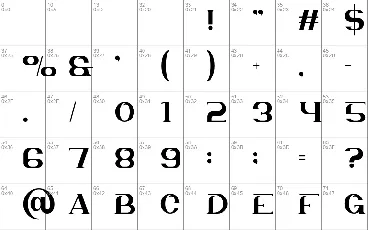 Dagon Scale font