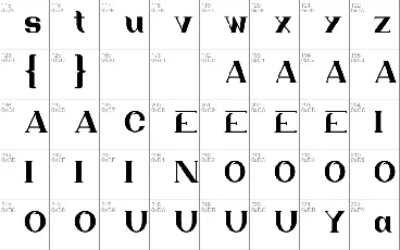 Dagon Scale font