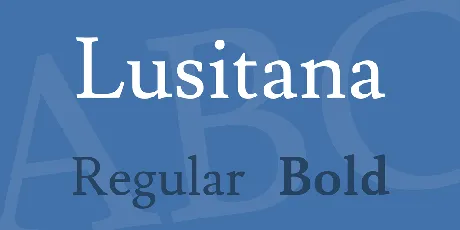 Lusitana font