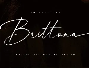 Brittona font