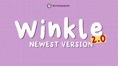 Winkle font