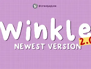 Winkle font