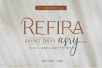 Refira Asry font