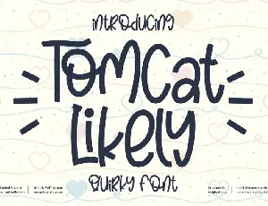 Tomcat Likely font