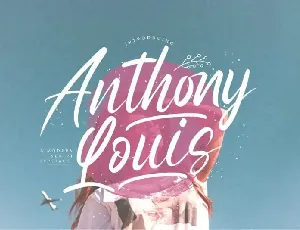 Anthony Louis Script font