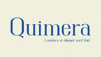 Quimera font