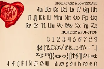 Vallenthina Display font