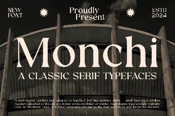 MONCHI font