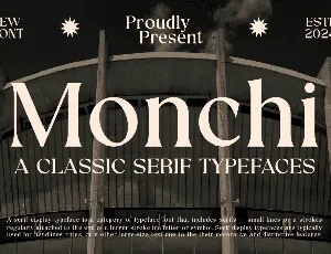 MONCHI font