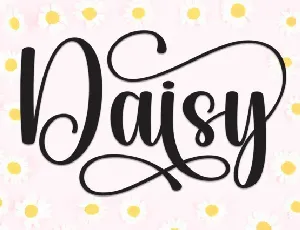 Daisy Script font