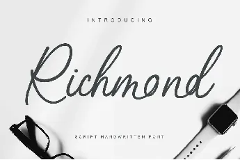 Richmond font