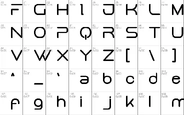 Atomed font