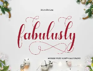 fabulusly demo font