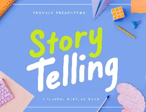 Story Telling font