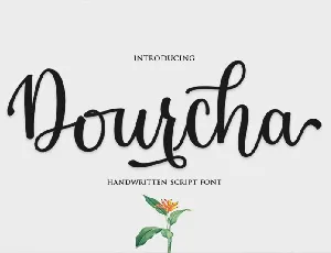 Dourcha font