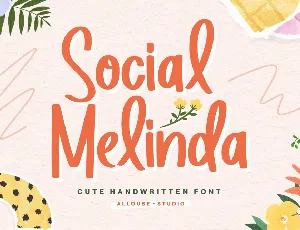 Social Melinda font