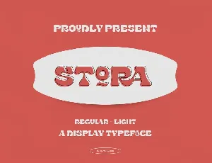 Stora font