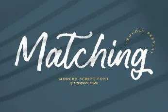 Matching font