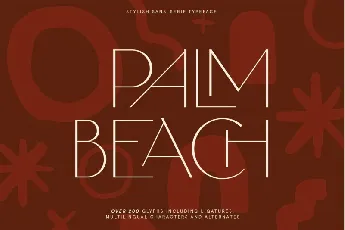 Palm Beach font