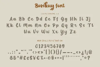 Bosskuy font